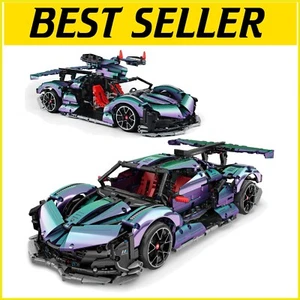 Electroplated Super Car Model Kit with Drift Function - 1:10 Scale Engineering - Picture 1 of 11