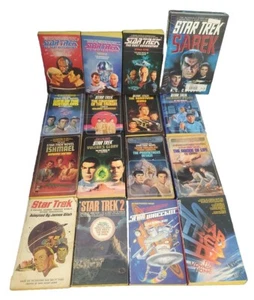 Star Trek viele Bücher Romane Vintage kostenloser Versand - Bild 1 von 23