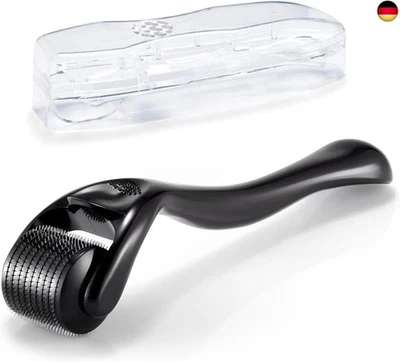 MARKE QOBOBO Qobobo Dermaroller 0.5mm, Bartroller Bartwuchs, Narbenroller, Microneedling