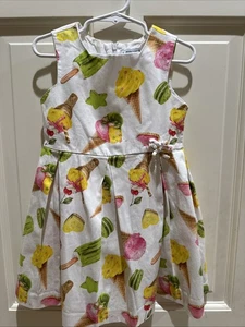 Mayoral Girl’s Size 6 Sleeveless Ice Cream Dress - Picture 1 of 6