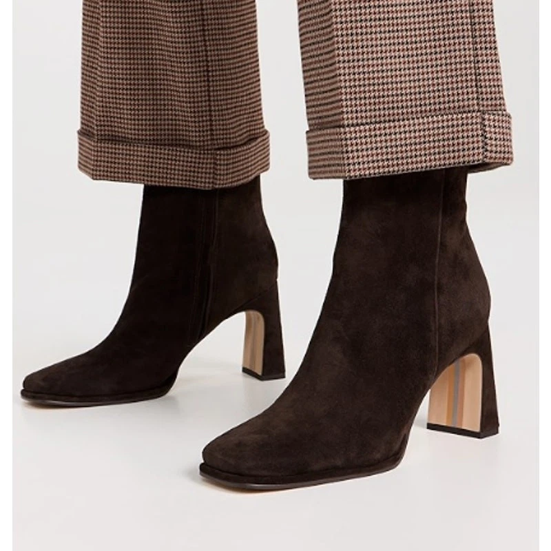Botas Moda Sam Edelman Olympia - Bota Combate Nylon Y Cuero Engomado, Suela Sintética Botas Militar Mujer