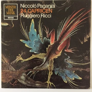 Niccolò Paganini / 24 Capricen / Vinyl / Violin / Cello / Meister Der Musik - Foto 1 di 3