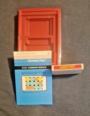 TI-99/4A Connect Four Game New Old Stock In Open Box Tested And Working - Image 1 of 4