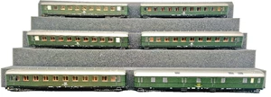 Liliput HO - 6 St. Schürzenwagen Deutsche Bundesbahn guter Zustand - DC - Bild 1 von 13