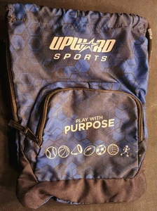 UPWARD SPORT DRAW STRING CINCH SACK BAG RUCKSACK mit MEDIENTASCHE nie benutzt - Bild 1 von 3
