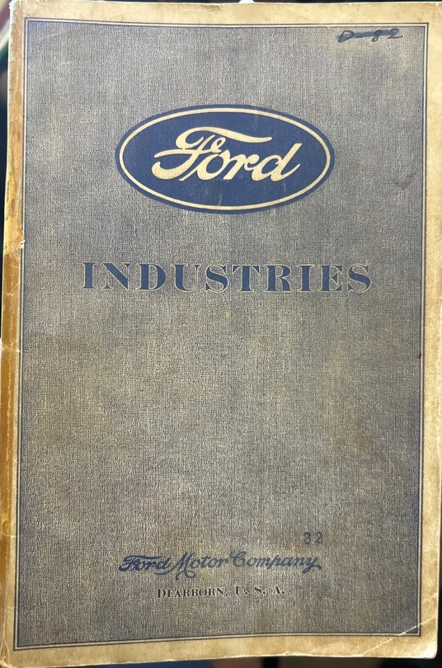 Ford Industries Promotional Manual 1929 - Image 1 of 1