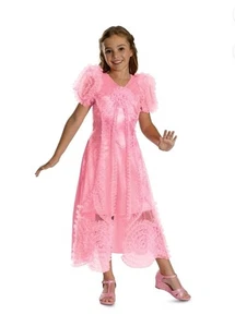 Costume bambina vestito rosa Wicked Glinda taglia media (7-8), travestimento - Foto 1 di 6