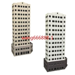 Diorama 1:87 HO Scale Buildings City Scene Model Train Railway Modern Office Kit - Picture 1 of 14