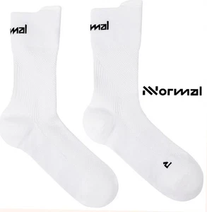 NNORMAL race socks cushioned ultra trail running mid calf mens womens 7 - 10 MED - Picture 1 of 3