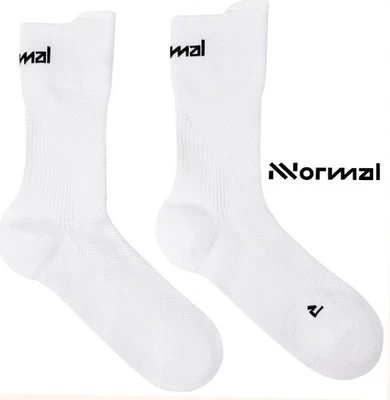 NNORMAL race socks cushioned ultra trail running mid calf mens womens 7 - 10 MED - Image 1 of 3