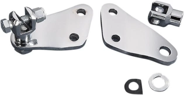 DS Passenger Footpeg Bracket Set With Clevis Harley Davidson #139247 - Imagem 1 de 1