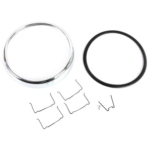 Wyatt Gatling Chrome 7 in. Outer Headlight Rim - 67712-60A - Picture 1 of 3