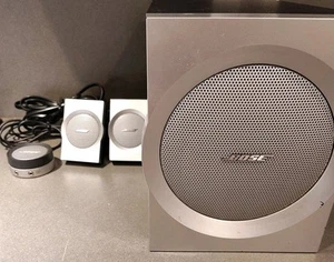 Bose Companion 3 Series I Sistema Altoparlanti Multimediali Subwoofer Testato Funzionante - Foto 1 di 6