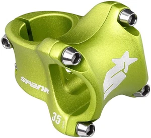 Spank Spike Race 2 Stem - 35mm 31.8 Clamp +/-0 1 1/8" Aluminum Green MTB - Picture 1 of 5