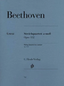Beethoven String Quartet A Minor Op 132 Henle Urtext Violin Sheet Music Book - Picture 1 of 1