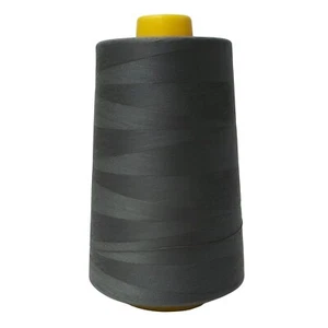 6000-Yard Spool Sewing Thread - 100% Polyester Overlock Cone for All Fabrics - Picture 1 of 53