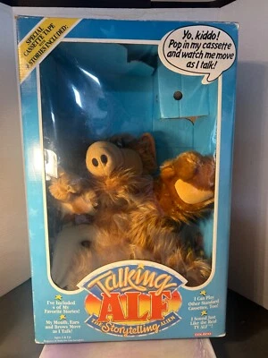 TALKING ALF THE STORYTELLING ALIEN ~ 1987 ~ ¡COMPLETO EN CAJA! ~ COLECO ~ ¡FUNCIONA PROBADO! Foto 1 de 4
