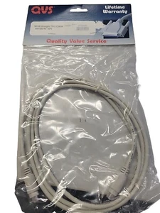 QVS 6FT PS/2 Cable, Keyboard / Mouse, PS/2 Male to PS/2 Male - NEW! - Picture 1 of 6