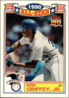 1991 Topps Glossy #7 Ken Griffey Jr   1990 All-Star Seattle Mariners