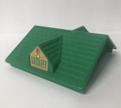 Hasbro Lincoln Logs Blacksmith & Sheriff 1998 techo verde Foto 1 de 4