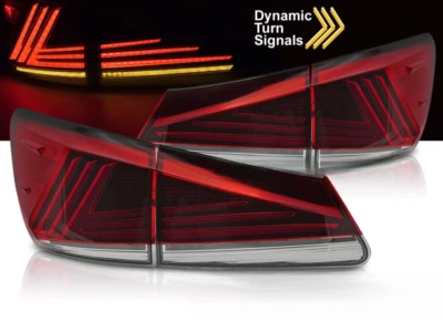 Paire de feux arriere Lexus IS II de 2006 a 2013 FULL LED DYN Rouge - 41454119 - Immagine 1 di 4