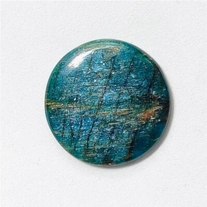 Neon Apatite Stone Natural Fire Apatite Cabochon Loose Gemstone 32 Cts. ME-11963 - Picture 1 of 4