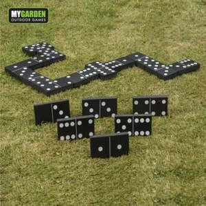 Garden Patio Giant Dominoes Outdoor Game - Family & Kids Children Fun Toy NEW - Picture 1 of 9