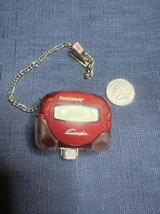 Czerwony Percomm Eagle Pager włącza się - Zdjęcie 1 z 4