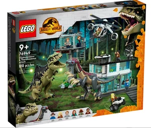 Lego Jurassic World - Giganotosaurus & Therizinosaurus ataque (76949) NUEVO EMBALAJE ORIGINAL - Imagen 1 de 3