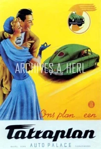 Tatra car Poster 1951 advertisement print poster car print - Picture 1 of 1