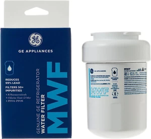 MWF Refrigerator Genuine OEM Water Filter HWF, HXRT, MWF2, MWFPA, WF, GWFS - Picture 1 of 3