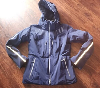 DESCENTE  RAMSEY INSULATED SKI SNOWBOARD JACKET WOMEN'S MOTION 3D HEATNAVI BLUE - Image 1 of 4