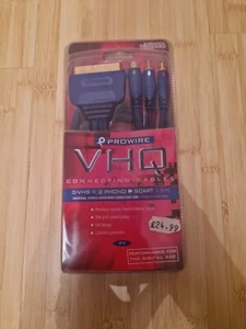 Vivanco Prowire Connecting Cables S-VHS + 2 Phono Scart 1.5M Universal Stereo... - Picture 1 of 4