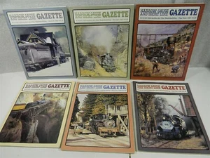 1987 Narrow Gauge & Short Line Gazette  Magazine Full Complete Year - M50 - @2 - Imagen 1 de 12