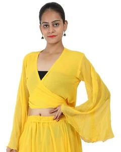 Gypsy Belly Dance Women Georgette Tops - Lot of 05 Assorted Tops - Imagen 1 de 3