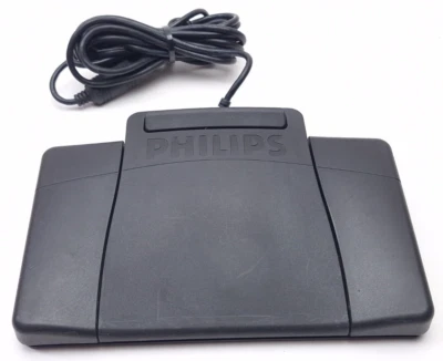 Pedal de controle de pé Philips LFH 2330/00 transcrição USB quatro botões - Imagem 1 de 4