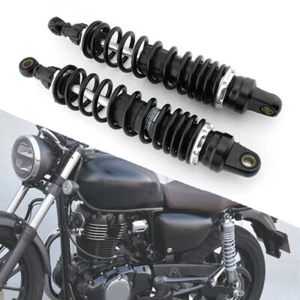 One Pair 360MM Motorcycle Rear Shock Absorbers Fit For Honda GB350 CB350 NC59 - Picture 1 of 9