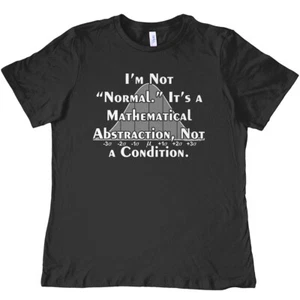 Camiseta para mujer I'm Not Normal, Mathematics vs Psychology Be Yourself - Imagen 1 de 2