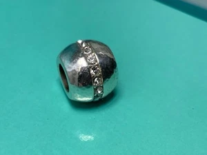 🌸Brighton Silver Glimmer Crystal Spacer Bead RETIRED!🌸 - Picture 1 of 6