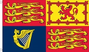 ROYAL STANDARD 8 x 5 Feet 240cm x 150cm POLYESTER FLAG - Foto 1 di 1