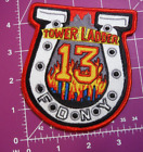 FDNY-NYC Fire dept Tower Ladder 13 patch