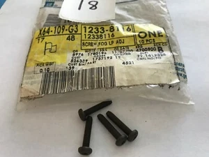 1991-1996 Corvette Fog Lamp Adj Screws (4) NEW GM # 12338116 Discontinued Item - Bild 1 von 1