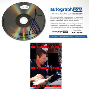 Aaron Eckhart signed "THE DARK KNIGHT" DVD Autographed PROOF Harvey Dent ACOA