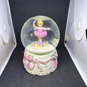 Globo de nieve vintage Sugar Plum Fairy The San Francisco Music Box & Gift Co - Imagen 1 de 3