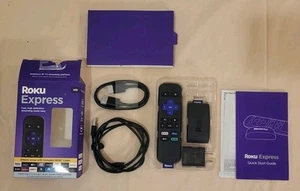 Roku Express HD • Plataforma de transmisión/remoto • Mo# 3930R • ¡Nuevo/Caja abierta! - Imagen 1 de 6