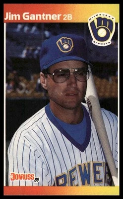 1989 Donruss #264 Jim Gantner - Image 1 of 2