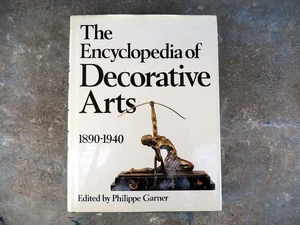 The Encyclopedia of Decorative Arts 1890-1940 Illustrated Phillippe Garner Book - Picture 1 of 6