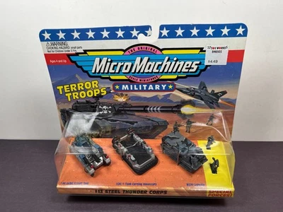 Micro Machines Military #13 Steel Thunder Corps Terror Troops Set 1994 Galoob - Imagem 1 de 4