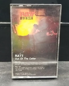 Ratt – Out of the Cellar Cassette Tape (1984) Original Atlantic Hair Metal 80s - Picture 1 of 5