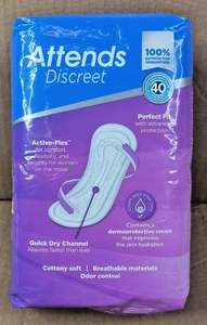 Attends Discreet, Damen Blasenkontrollpads, 20er Pack, maximale Saugfähigkeit - Bild 1 von 2